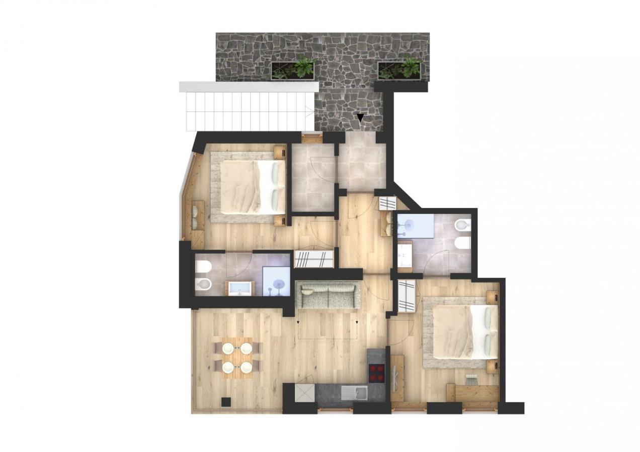Apartments Cesa Ploner Ορτιζέι Εξωτερικό φωτογραφία